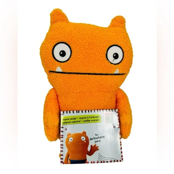 Hasbro Toys Ugly Dolls Warm Wishes Wage Plush Orange